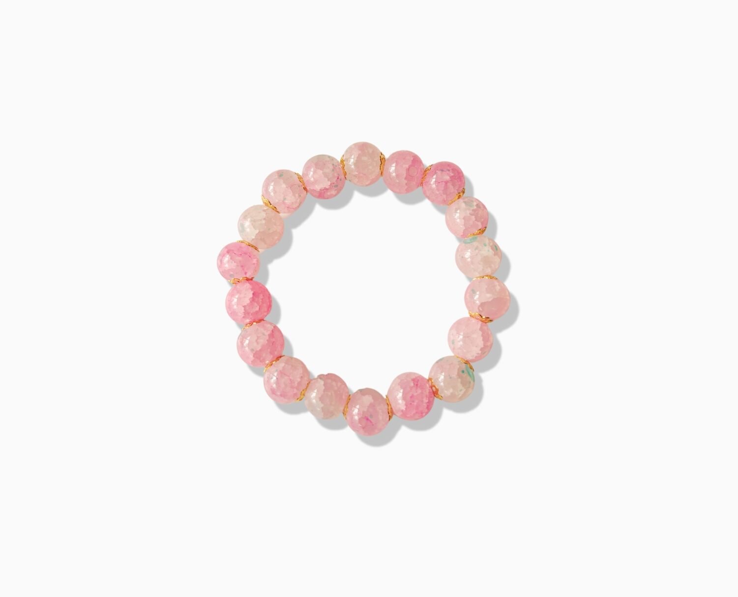 Pretty n Pink Beaded Bracelet