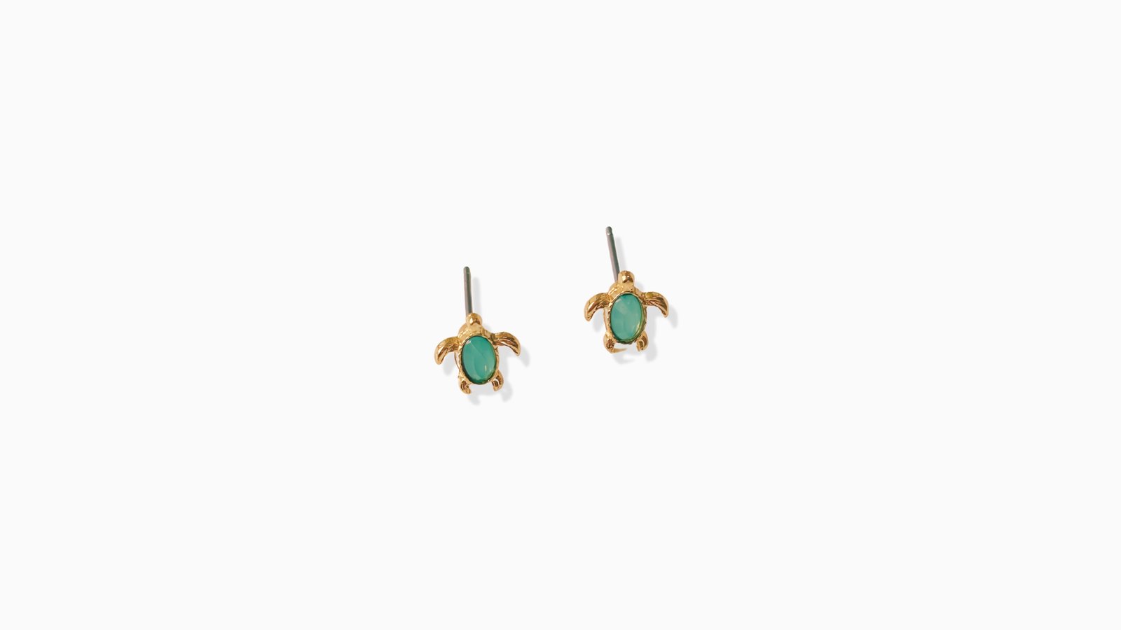 Turtle Gem Earrings