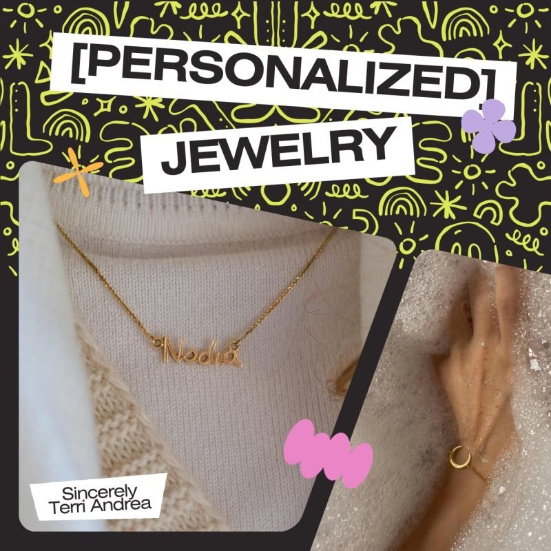 persona;ized jewelry banner